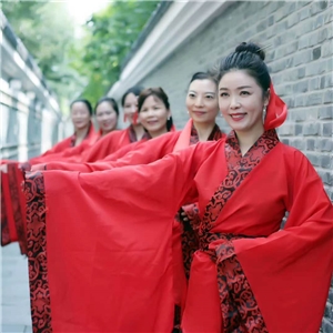 汉服团队照 